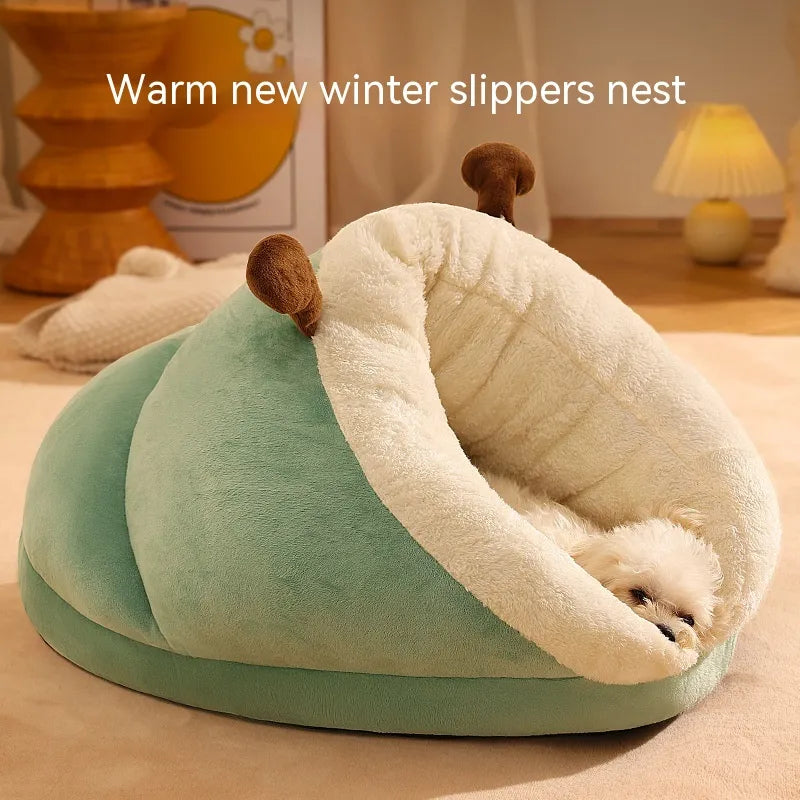 Small Pet Bed Winter Nest